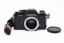 [OTTIME CONDIZIONI] Contax RTS 35 mm fotocamera reflex pellicola MF corpo nero Contax RTS DAL GIAPPONE