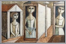 Lucio Ranucci, Tre donne, olio