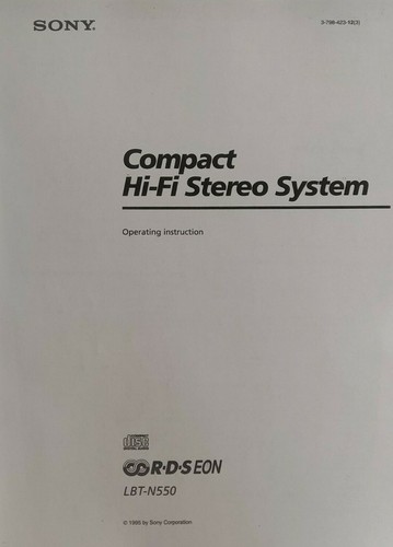 Sony lbt n550 - sony, hifi