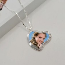 Collana con foto ciondolo - foto,