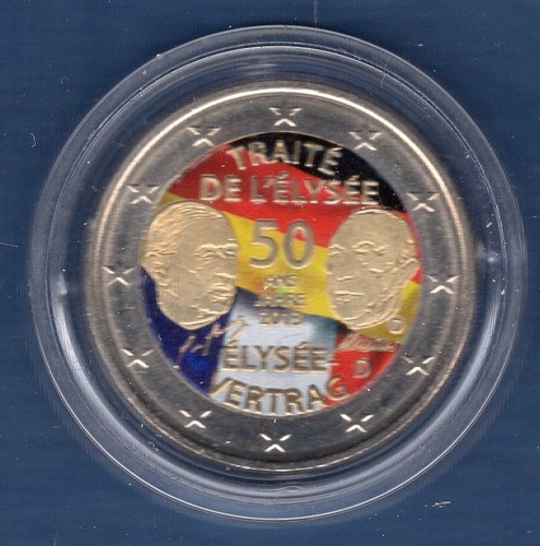 Euro commémo couleur - 2,