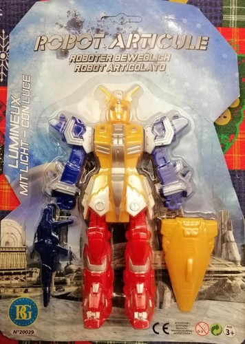 Robot articolato con luce - robot,