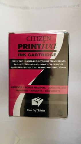 Magenta genuine sealed - sealed, ink