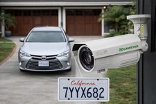 License Plate Capture CCTV