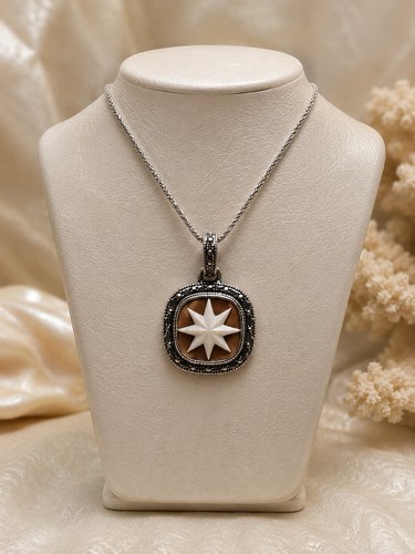 Collana cammeo stella - collana,