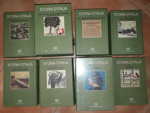 Storia italia einaudi 6 - d'italia, einaudi,
