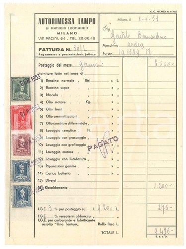 1953 milano via - milano, 64