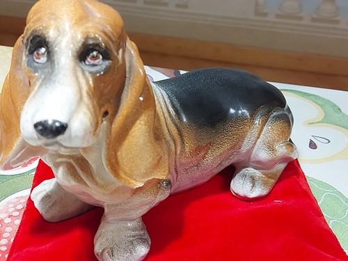 Statua basset hound - statua,