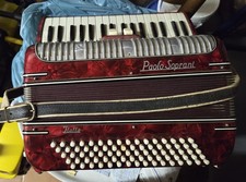 Fisarmonica Paolo Soprani - Rossa Vintage