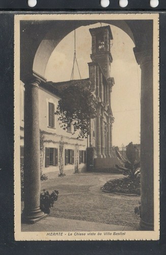 Cartolina merate chiesa - cartolina,