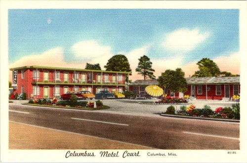 Cartolina lino columbus ms - columbus,,