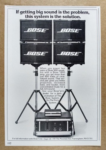 Amplificatore bose 1800 - bose,