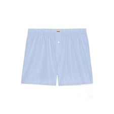 Gucci logo-patch poplin boxers
