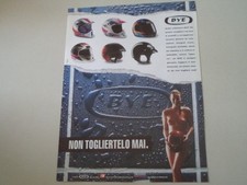 advertising Pubblicità 1993 CASCO CASCHI HELMET BYE
