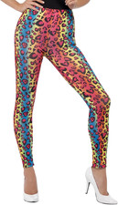 Leggings Leopardati Fluo