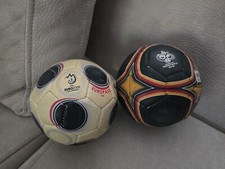 2 Rari Mini Palloni Calcio Adidas Euro 2008 E Germany 2006