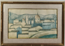 Ottone Rosai, Panorama, 1954, Firenze RIPRODUZIONE STAMPA QUADRO con CORNICE