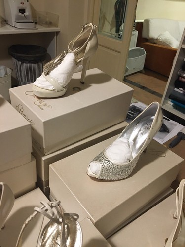Stock scarpe donna sposa - stock,