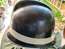 Lotto N. 02 CASCHI VIGILI DEL FUOCO /POMPIERI MISPA 1972 SENZA FREGIO