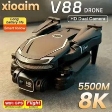 Drone Mijia by Xiaomi V88 8K 5G GPS HD Quadrirotor 5000M Caméra 90° Pro UAV
