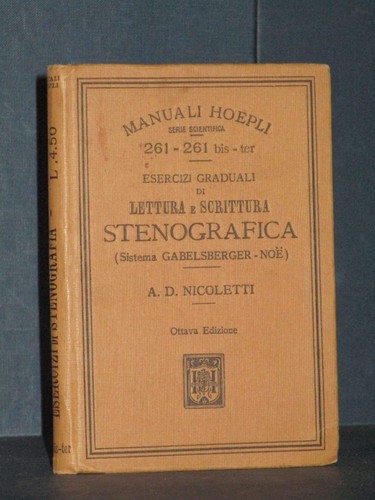 Nicoletti esercizi graduali - nicoletti,