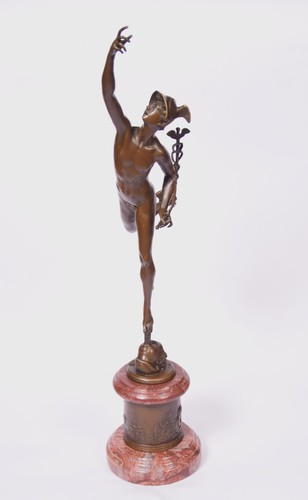Statua bronzo mercurio - statua,