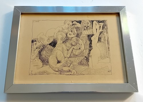 Pablo picasso stampa serie 347 - pablo,
