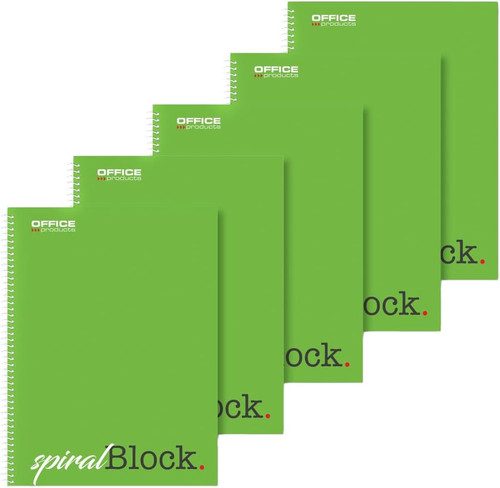 Blocco note spirale formato - a,