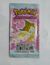 bustina Pokémon EX GUARDIANI DEI CRISTALLI in ITALIANO, aperta vuota
