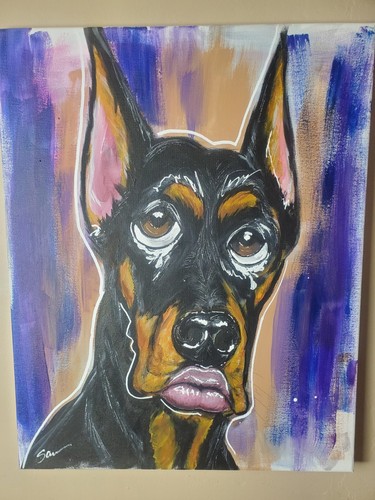 Ritratto doberman emozionale - ritratto,