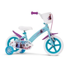 Bici Bimba Misura 12 Bicicletta per bambina Frozen con rotelle
