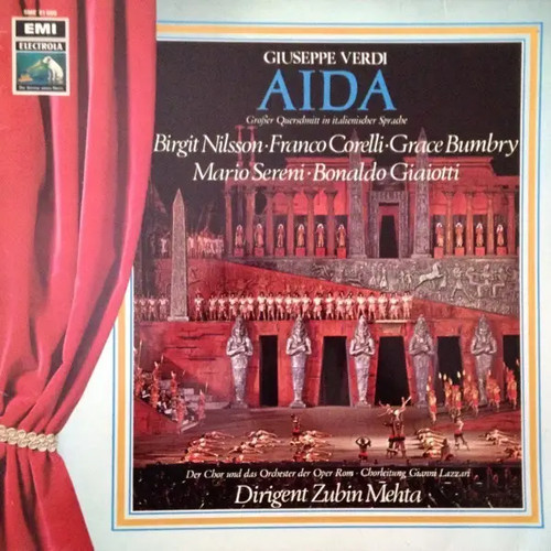 Giuseppe verdi zubin - lp,