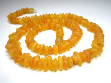  VERA COLLANA DALL'AMBRA BALTICA senza lucidatura 45 - 46 cm 
