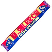 sciarpa lecce italia salentino FOOTBALL FAN collezione CALCIO scarf