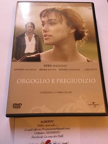 Orgoglio pregiudizio dvd - pregiudizio,