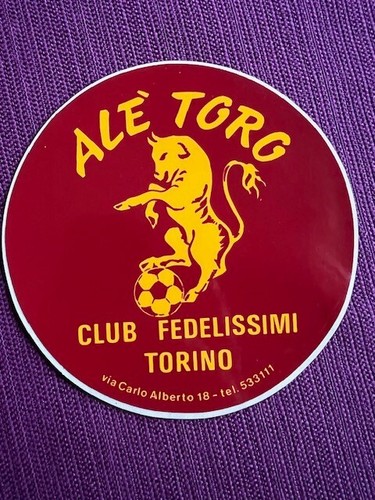 Adesivo torino calcio ale - torino,