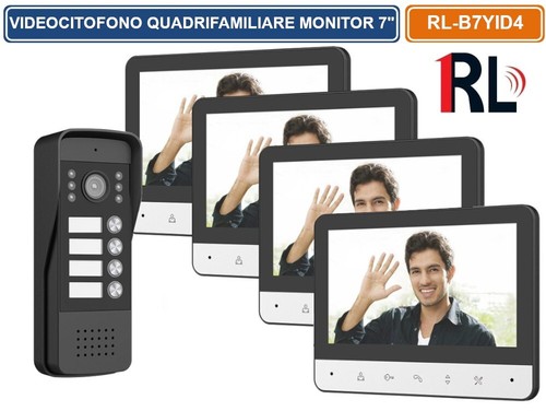 Videocitofono quadrifamiliare - videocitofono,