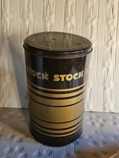 bidone di latta vintage brand Stock. Contenitore Per Tre Bottiglie Vedi Misure