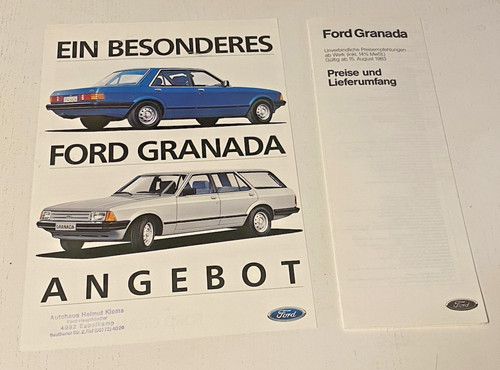 Brochures vente ford - brochures,