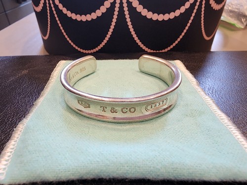 Bracciale aperto tiffany co - aperto,