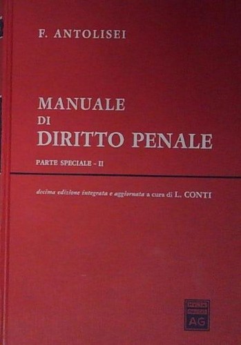 Antolisei manuale diritto - antolisei,
