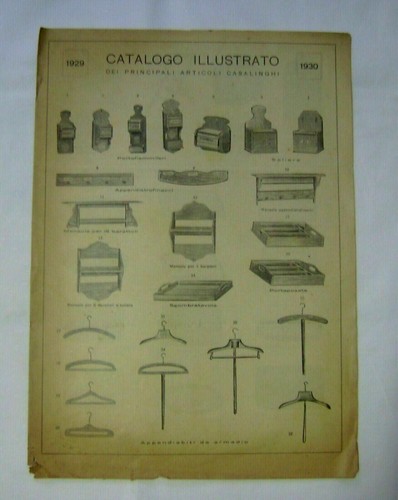 Antico catalogo di - antico,