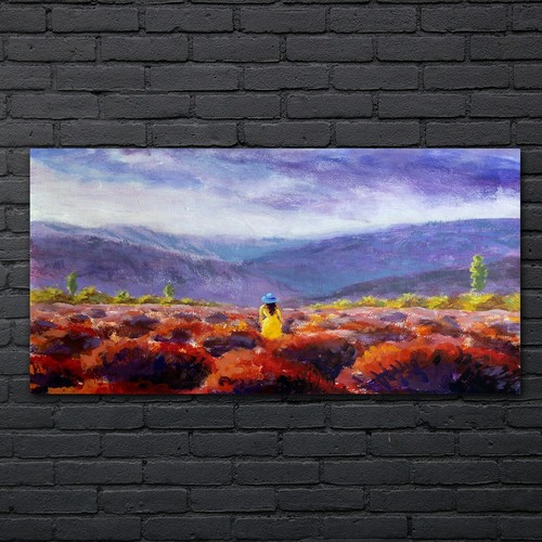 Quadro paesaggio prato
