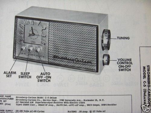 Radio deluxe stromberg carlson - deluxe,