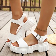 Sandali donna romani fibbia