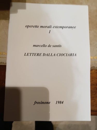 Operette morali esemporamee - operette,