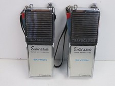 radio ricetrasmittenti walkie talkie SKYFON 7 transistor SOLID STATE HETERODYNE