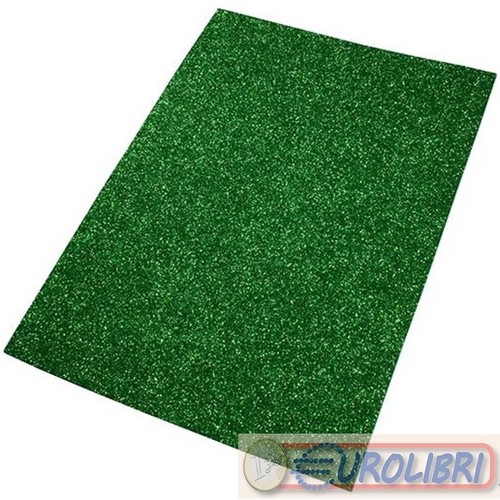 Eva foam crepp 2mm 40x60 - 40x60, verde