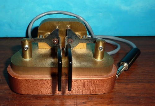 Vibroplex brass racer iambic - vibroplex,