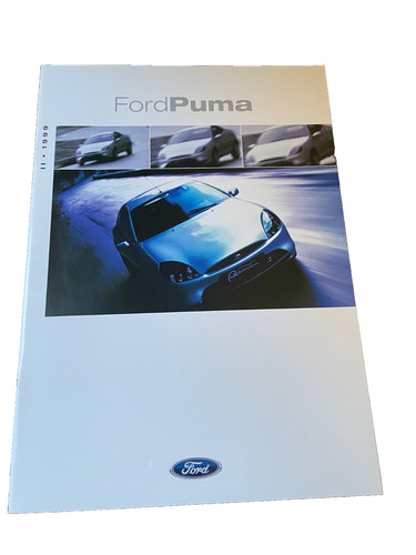 Brochure depliant ford - ford, puma